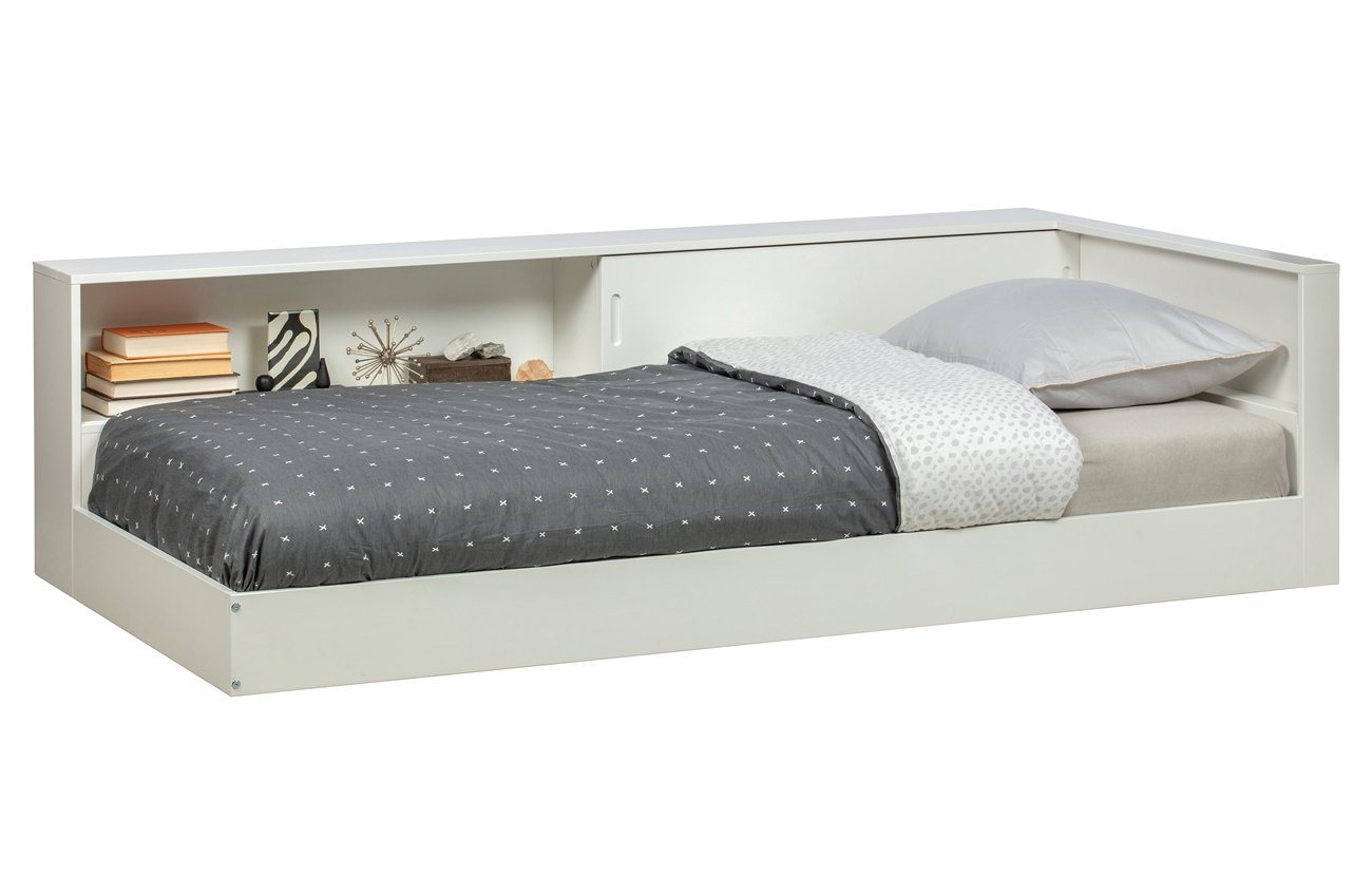 WOOOD Kinderbett Bett Connect- Kiefer Weiß, FSC®-zertifiziert, Made in Holland von WOOOD