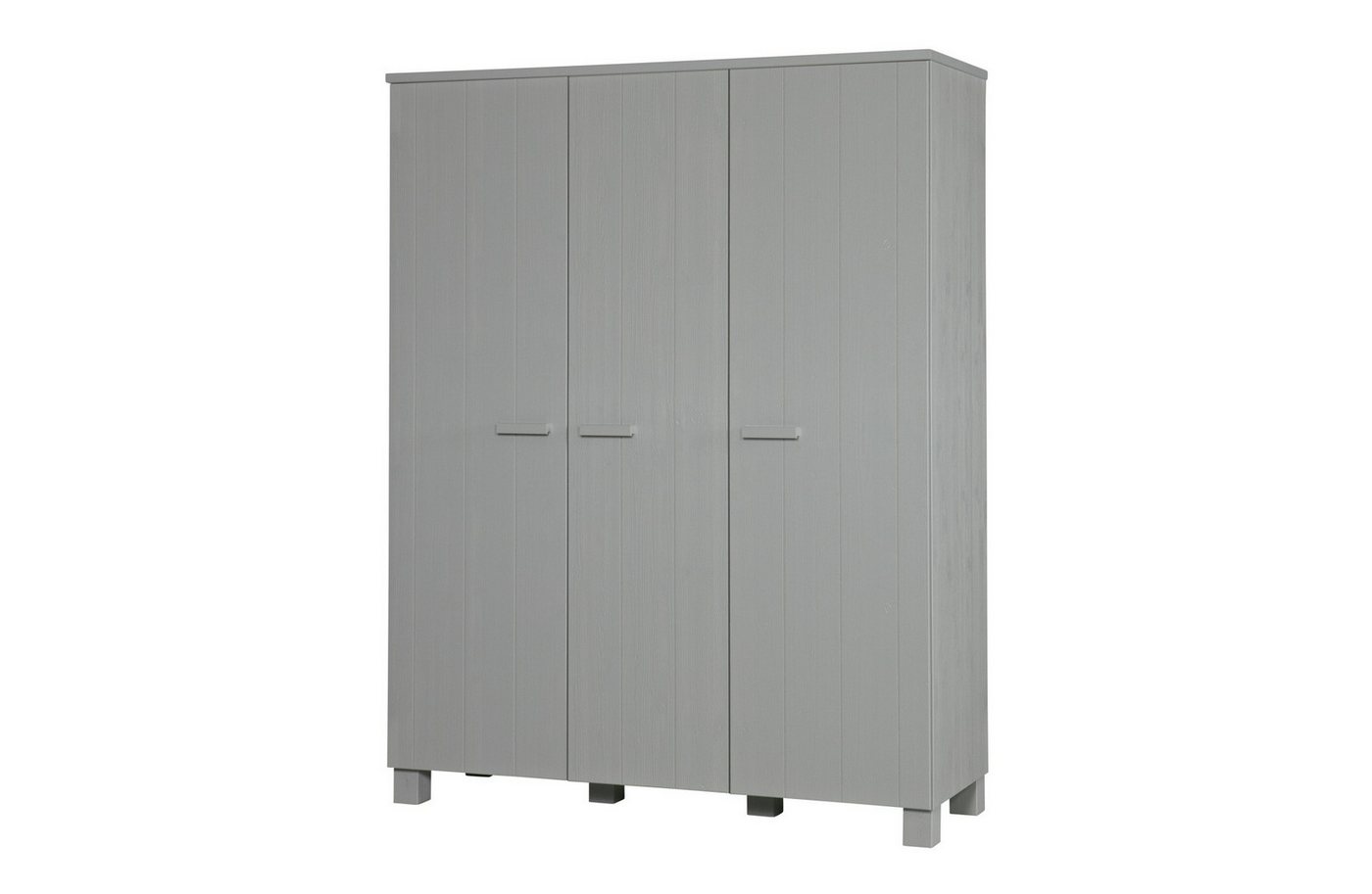 WOOOD Kleiderschrank Dennis mit 3 Türen, Hellgrau WOOOD Kleiderschrank Dennis mit 3 Türen, Hellgrau von WOOOD