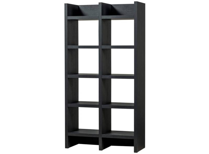 WOOOD Regal Timo aus Holz Dunkelbraun, 100 cm von WOOOD