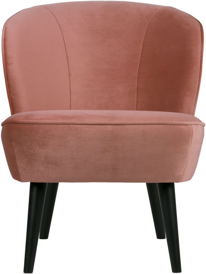 WOOOD Sessel Sara, weich gepolstert, 4-Fuß Gestell, H 71 cm x B 59 cm von Woood