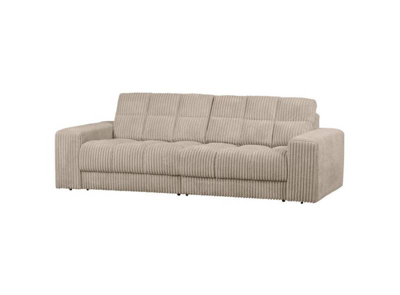 WOOOD Sofa Date mit Cordbezug, Travertin von WOOOD