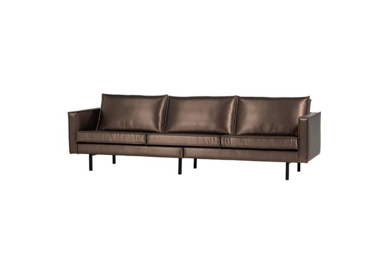 WOOOD Sofa Retro Rodeo 3-Sitzer Metallic Kupfer Braun WOOOD Sofa Retro Rodeo 3-Sitzer Metallic Kupfer Braun von WOOOD