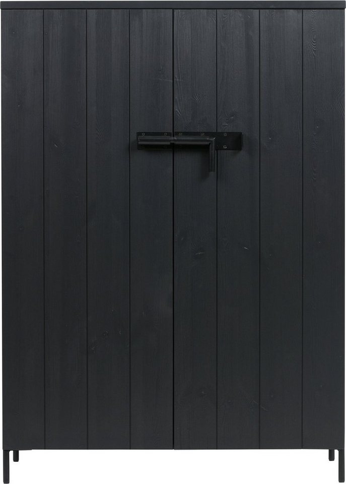 WOOOD Highboard Bruut Midischrank, Hochkommode, aus massive Kiefer, H 141 cm x B 100 cm von WOOOD