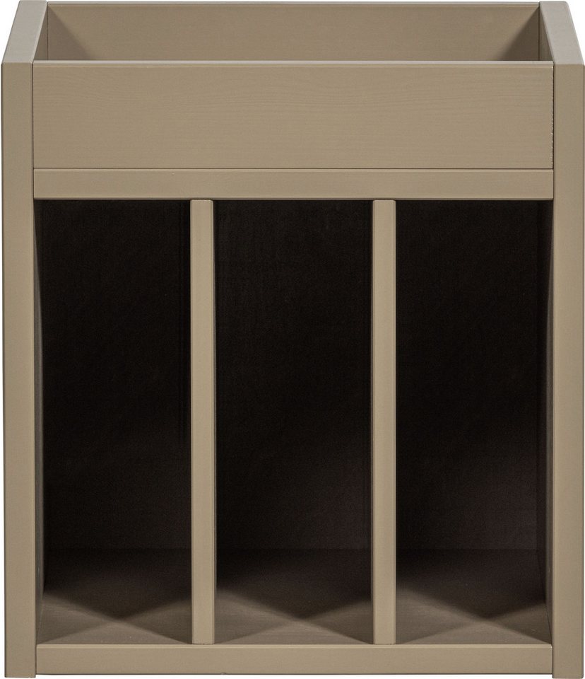 WOOOD Regal Turner Plattenschrank, Schallplattenregal, Breite 44 cm WOOOD Regal Turner Plattenschrank, Schallplattenregal, Breite 44 cm von WOOOD
