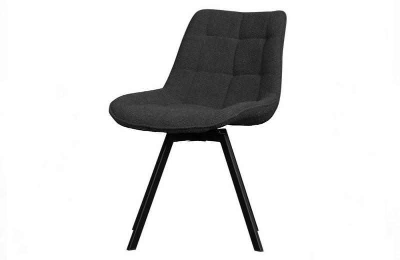 WOOOD Stuhl Drehstuhl Sutton aus Boucle Stoff von WOOOD