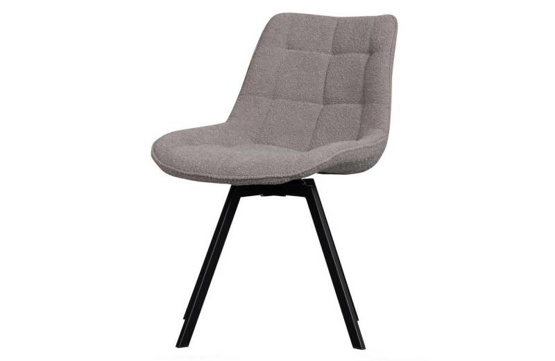 WOOOD Stuhl Drehstuhl Sutton aus Boucle Stoff von WOOOD
