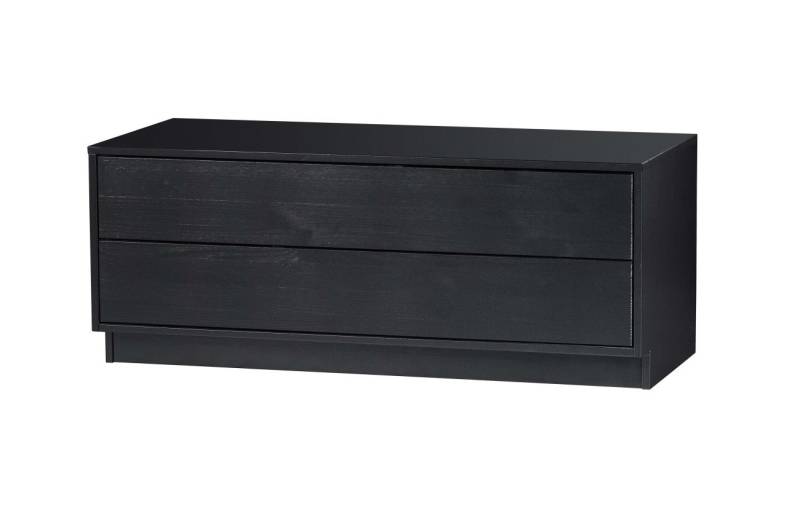 WOOOD TV-Board Fianca aus Kiefernholz, 100 cm, Push-to-Open-System von WOOOD