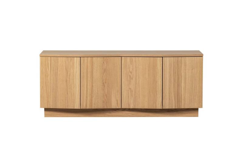 WOOOD TV-Schrank Retro TV-Board Sideboard Zuma 133 cm Eichenfurnier von WOOOD