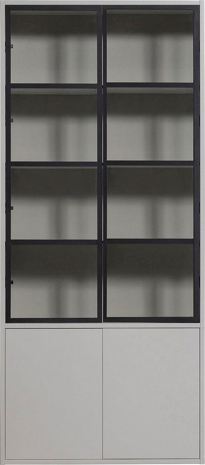 WOOOD Vitrine Basic mit vier Türen, Breite 101 cm von WOOOD