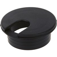 10 Stück 35 mm schwarze Kabeltülle, Kabelauslass, Schreibtisch, Tischdraht von WOOSIEN