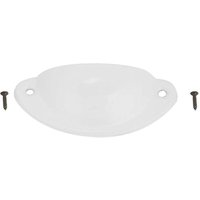 10 Stück Vintage Muschelgriff Schubladengriffe Vintage dekorative Form Griff Zuggriffe Retro Metallknöpfe für Küchenschrank Schrank Möbel Schublade von WOOSIEN