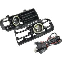 Woosien - 1set Auto Led Nebel Licht Kühlergrill Unten Mit Led Drl Lampe Für Golf Mk4 1998-2004 von WOOSIEN