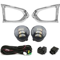 1set Drl Led Nebel Licht + lampenabdeckung + verkabelung + schalter Kit Stoßstange Tagfahrlicht Für 2014-2019, ye von WOOSIEN