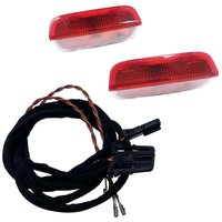 1set Tür Warnung Licht Innen Lampe + kabel Kabelbaum Für Golf Mk5 Mk6 B6 B7 Cc 3ad947411 von WOOSIEN