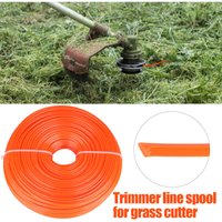 2,4 mm Trimmerfaden Nylonschnur Draht Quadratschnur Benzin Rasentrimmer 100 m 2,4 mm Trimmerfaden Nylonschnur Draht Quadratschnur Benzin Rasentrimmer 100 m von WOOSIEN