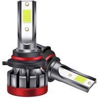 Woosien - 2 Stück 9005 / Hb3 LED-Motorradscheinwerfer 8000 k 3000 lm blaues LED-Nebelscheinwerfer-wasserdichtes Superauto von WOOSIEN