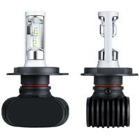 2 Stück H4-LED-Scheinwerfer für Auto, H4 9003 Hb2 180 w, 6500 k, Ersatz für Hi/Lo-Beam-Glühlampen, Scheinwerferlampen-Set von WOOSIEN