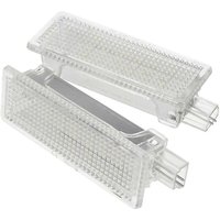 Woosien - 2 Stück LED-Fußraum-Untertürleuchte 63316972605 für - E82 E90 E60 E63 E65 E70 von WOOSIEN