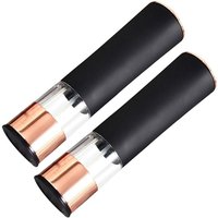 2 Stück automatische Salz- und Pfeffermühle, elektrische Gewürzmühle, batteriebetrieben, einstellbare Grobheit, Pfeffer-Kitc von WOOSIEN