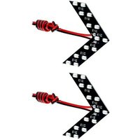 Woosien - 2 stücke Universal 14-smd Auto Seite Rückspiegel Blinker Led-leuchten Blinker Nachrüstung Gelbes Licht Woosien - 2 stücke Universal 14-smd Auto Seite Rückspiegel Blinker Led-leuchten Blinker Nachrüstung Gelbes Licht von WOOSIEN
