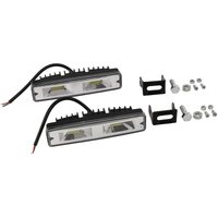 Woosien - 2 x 48 w 6 Zoll LED-Arbeitslichtleiste, Spot-Lampe, Offroad-Fahrnebel, Allradantrieb, für lkw, atv, Suv, Ute, Boot von WOOSIEN