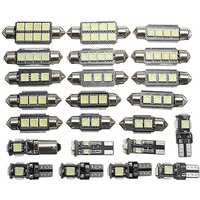 23-teiliges LED-Auto-Innenlicht-Dome-Trunk-Karte-Kennzeichen-Lampen-Birne-Set von WOOSIEN