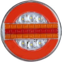 24 v 49 LEDs, runde Hamburger-Rückleuchten, sequentielle dynamische Anzeige für lkw von WOOSIEN