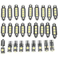 Woosien - 27-teiliges weißes LED-Beleuchtungsset im Auto für die E-Klasse W211 2002–2008 Woosien - 27-teiliges weißes LED-Beleuchtungsset im Auto für die E-Klasse W211 2002–2008 von WOOSIEN