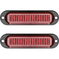 2x Red 24v 12v led Side Marker Clearance Light Lamp Rv Truck Trailer Truck VanAuto & Motorrad: Teile, Auto-Ersatz- & -Reparaturteile, Lichter & von WOOSIEN