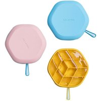3 stücke Sechseckige Eis Quadrat Form diy Kühlschrank Eis Box Eis Tablett Und Quadratische Lagerung Box Eis c von WOOSIEN