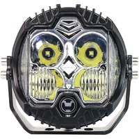 Woosien - 5 Zoll LED-Scheinwerfer 40 w 5000 lm 4 LEDs für Motorrad Offroad Uaz 12 v 24 v Arbeitslicht von WOOSIEN