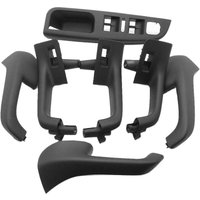 7 stücke Schwarz Innen Griff Tür Greifen Schalter Lünette Abdeckung Für Golf 5 -mk5 Innere Armlehne 1k 0 868 040b von WOOSIEN