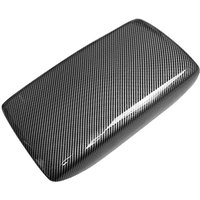 Woosien - Auto Armlehne Box Panel Carbon Faser Schwarz Innen Armlehne Box Panel Trim Für 11. 2022 von WOOSIEN