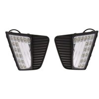 Auto Led Tagfahrlicht Nebel Drl Mit Gelb Blinker Lampe Für Creta Ix25 2014-2016 0040 von WOOSIEN
