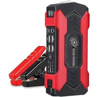 Auto-Starthilfe, Bmatwk 2500a Peak 23800 mAh tragbare Autobatterie-Starthilfe / 8,0 l Dieselmotor 12 v Batterie-Booster mit Rückwärtsladung von WOOSIEN
