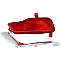 Woosien - Auto rechts hinten Stoßstange Nebel Licht Parkplatz Warnung Reflektor Rücklichter mit Chromstreifen für Mg Zs 20 von WOOSIEN