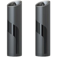 Automatisches elektrisches Salz- und Pfeffermühlen-Set, Schwerkraft-Pfeffermühle, automatische Salzmühle Pepp von WOOSIEN