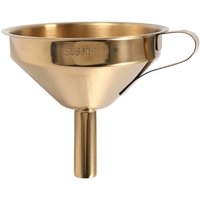 Edelstahl-Trichter, Küchenöl-Flüssigkeitstrichter mit abnehmbarem Filter/Sieb zum Einmachen – Gold Edelstahl-Trichter, Küchenöl-Flüssigkeitstrichter mit abnehmbarem Filter/Sieb zum Einmachen – Gold von WOOSIEN