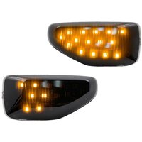 Woosien - Für Duster Mk2 Sandero Ii -mk2 Mcv Led Dynamische Seite Marker Blinker Licht Sequentielle Blinker Lig von WOOSIEN