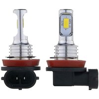 Woosien - H11 H8 H16 80 w 4000 lm 3000 k gelbe LED-Nebelscheinwerfer-Konvertierungslampen-Set von WOOSIEN