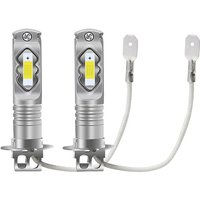 Woosien - H3-LED-Nebelscheinwerferlampe mit extrem 1200 Lumen und hohem csp 6500 k für Nebelscheinwerfer oder Tagfahrlicht Woosien - H3-LED-Nebelscheinwerferlampe mit extrem 1200 Lumen und hohem csp 6500 k für Nebelscheinwerfer oder Tagfahrlicht von WOOSIEN