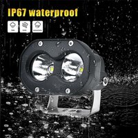 Woosien - Led Motorrad Fahren Auto suv Fahrrad Spot Scheinwerfer Lkw Wagon 4wd Hilfs Nebel Lampe Licht 2 stücke Woosien - Led Motorrad Fahren Auto suv Fahrrad Spot Scheinwerfer Lkw Wagon 4wd Hilfs Nebel Lampe Licht 2 stücke von WOOSIEN