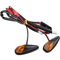 Woosien - Motorrad-LED-Blinker, Blinker, blinkende Blitzlichter, Blinker von WOOSIEN