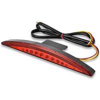 Woosien - Motorrad-Rücklicht, LED-Bremslicht für Breakout Efi Fxsb Cvo 2013–2017 (rot) von WOOSIEN