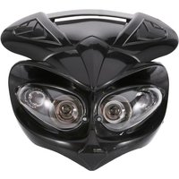 Woosien - Motorräder Universal Verkleidung Kopf Licht Lampe Motorrad Dual Scheinwerfer Für F-eagle von WOOSIEN