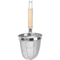 Nudelsieb Edelstahl Nudelkorb Multifunktions-Servierkorb Küchensieb Abtropffläche von WOOSIEN