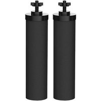 Premium-Wasserfilter Schwarz für Wasseraufbereitungssystem auf der Arbeitsplatte. Im Vergleich zu Teil Bb9 von WOOSIEN