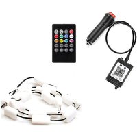 RGB-Streamer-Auto-Windschutzscheiben-LED-Innenbeleuchtung mit Musik-Rhythmus-Flash-Auto-Rücklicht RGB-Streamer-Auto-Windschutzscheiben-LED-Innenbeleuchtung mit Musik-Rhythmus-Flash-Auto-Rücklicht von WOOSIEN