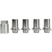 Radsicherungs-Radmuttern-Set M12 x 1,5 00276 00901 Diebstahlsicheres Alufelgen-Schloss-Set für Corolla 2009 bis 2013 von WOOSIEN