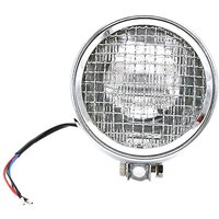 Silber + weiß Retro Vintage Motorrad Universal Led Scheinwerfer mit Grille Motorrad Beleuchtung Kopf Silber + weiß Retro Vintage Motorrad Universal Led Scheinwerfer mit Grille Motorrad Beleuchtung Kopf von WOOSIEN